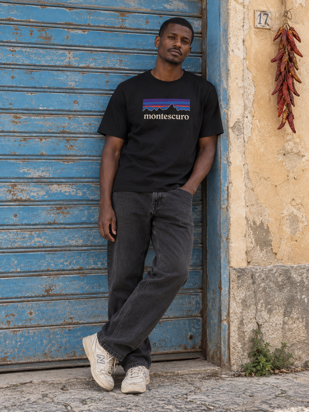 Montescuro T-shirt Regular nero