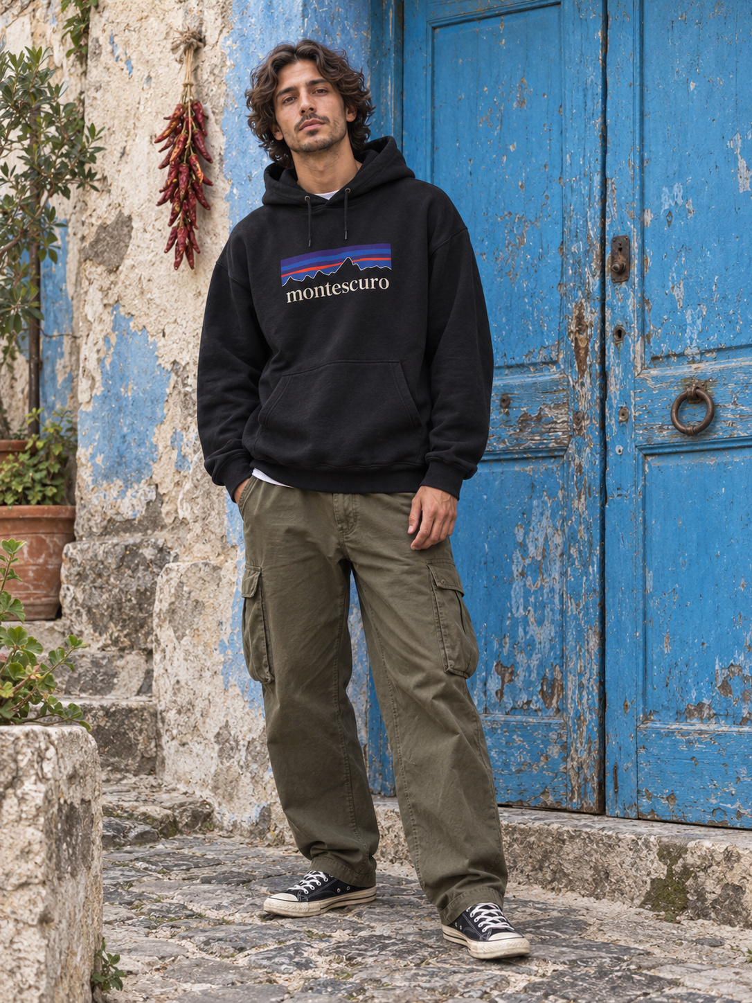 Montescuro Felpa Oversize nero