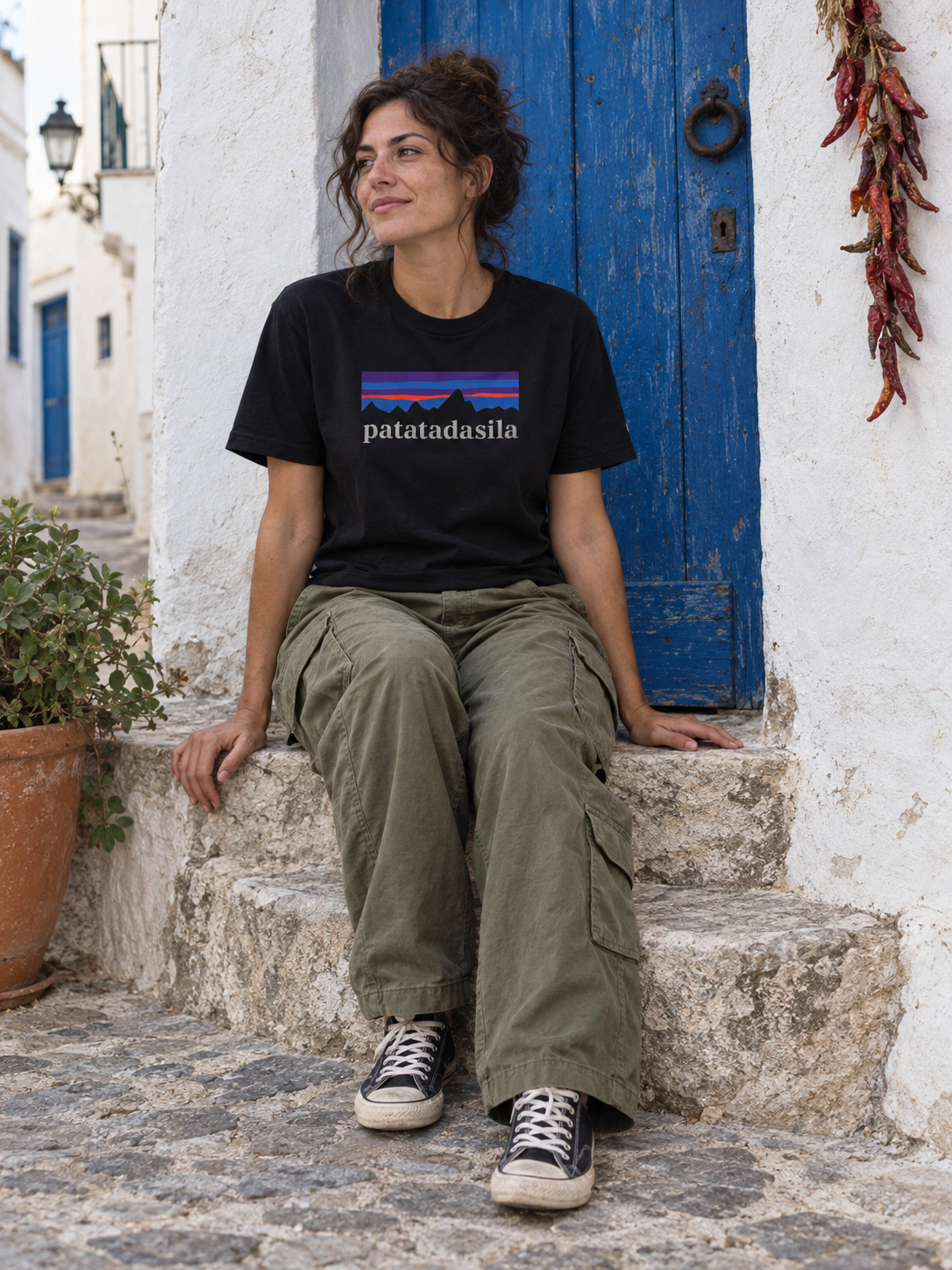 Patatadasila T-shirt Regular nero