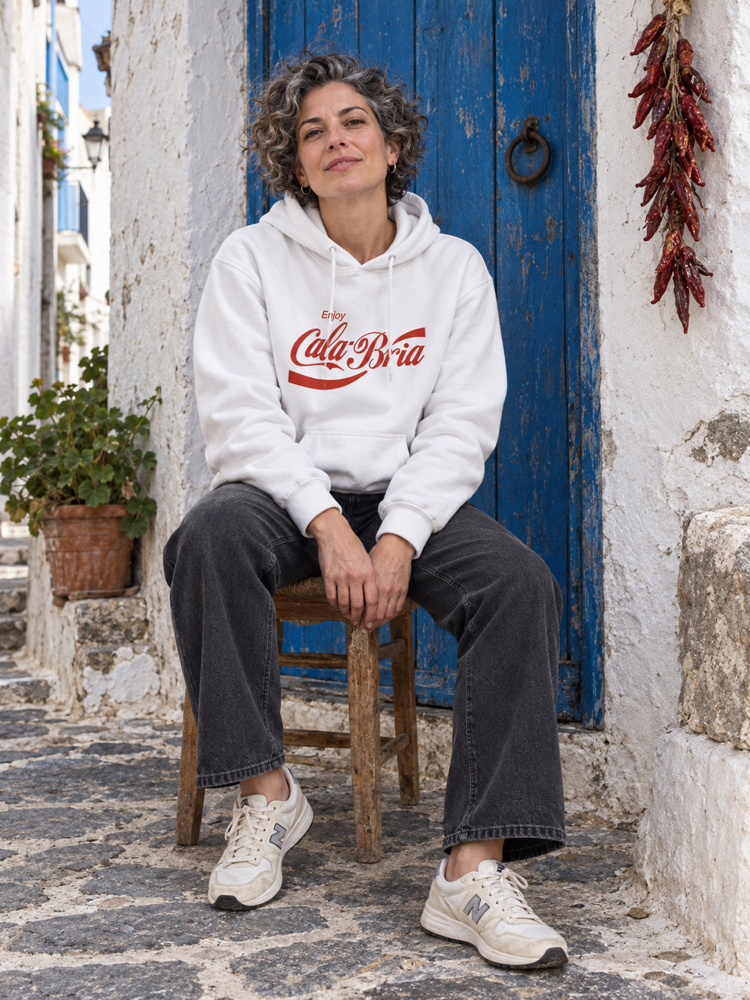 Cala Bria Felpa Regular bianco