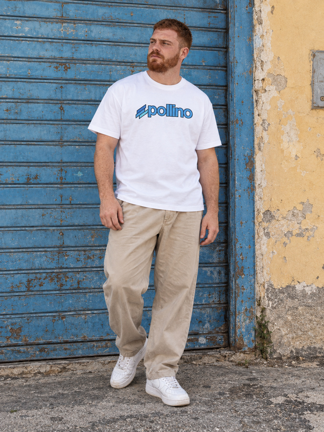 Pollino T-shirt Regular bianco