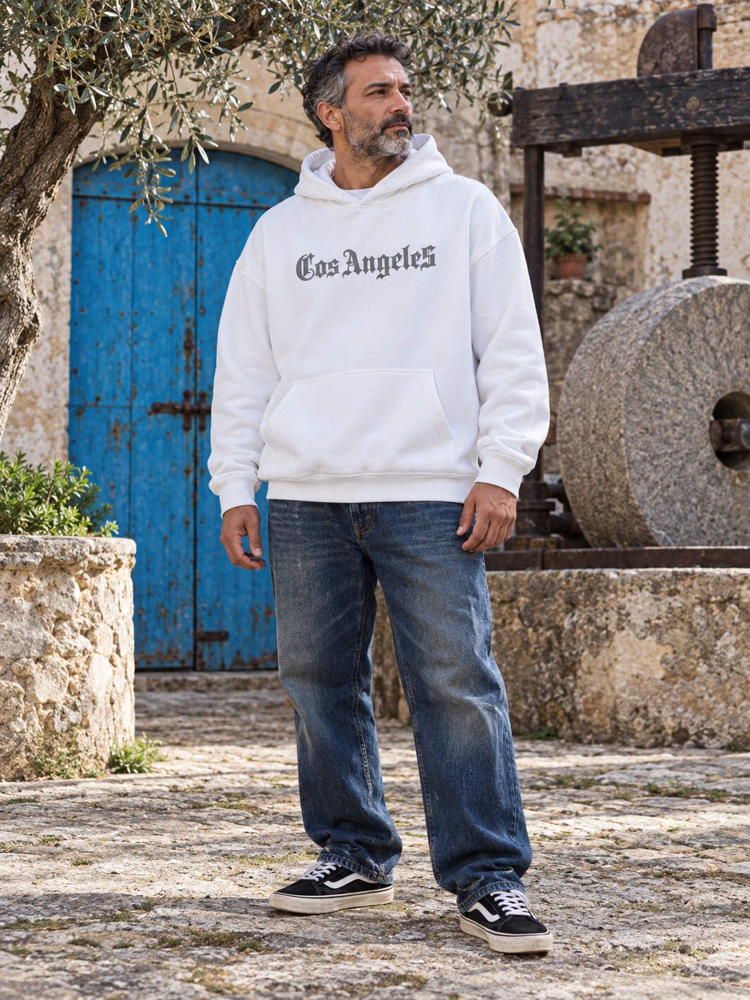 CosAngeles Felpa Oversize bianco