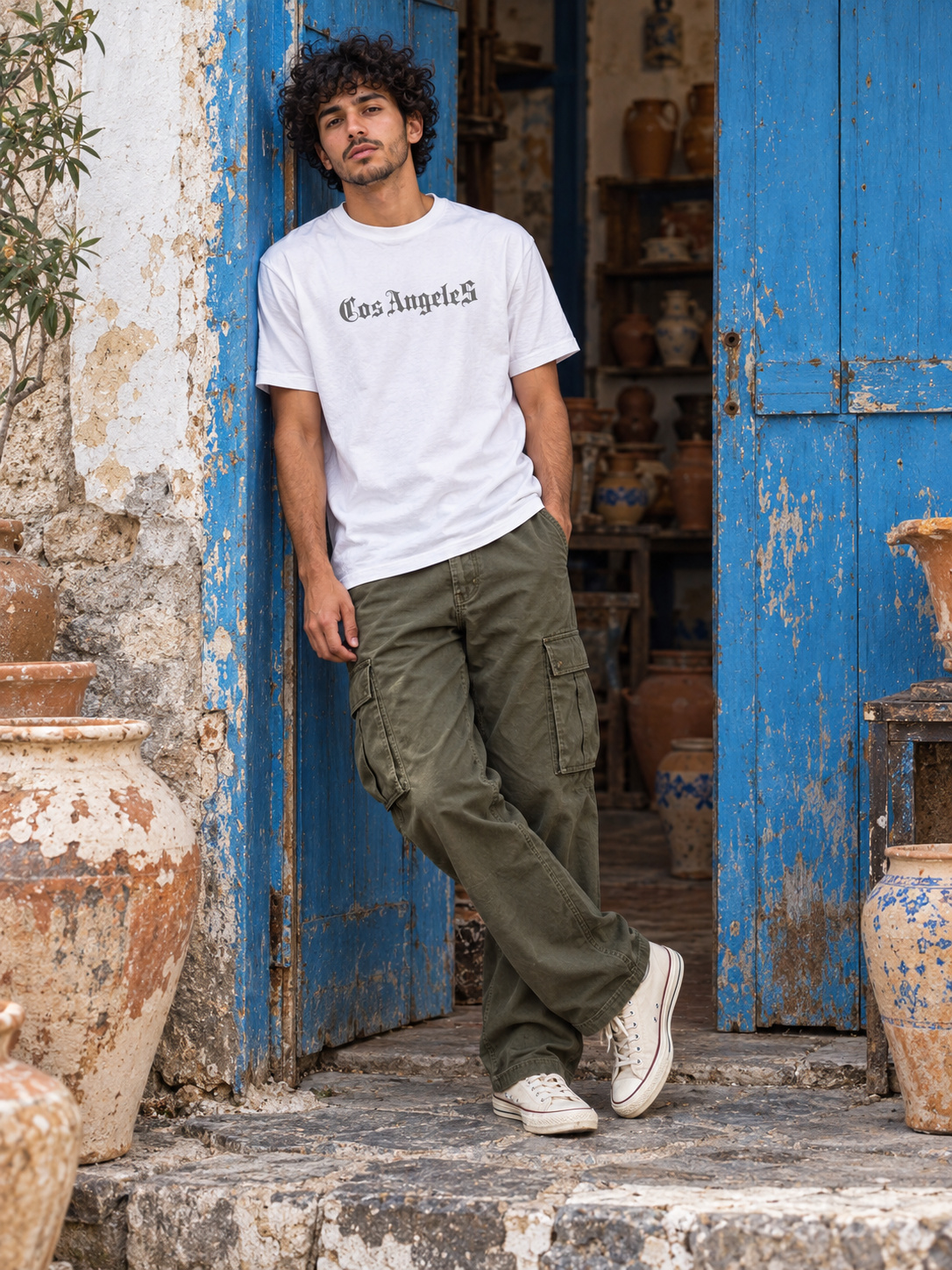 CosAngeles T-shirt Regular bianco