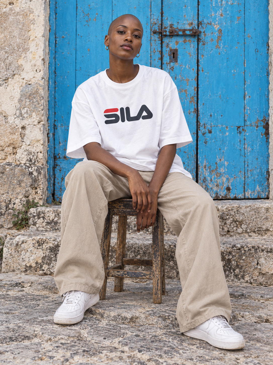 SILA / bianco T-shirt Oversize bianco